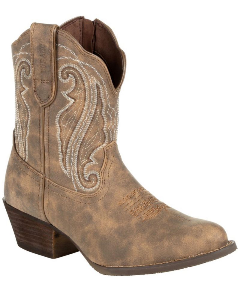 Crush by Women's Distressed Shortie Western Boot