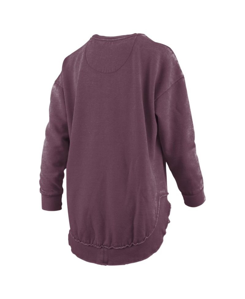 Women's Texas A&M Aggies Blitz Graphic Fleece-Lined Crewneck Sweatshirt
