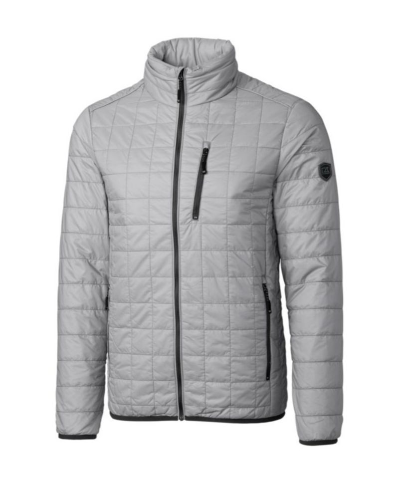 Big & Tall Cutter and Buck Rainier PrimaLoft Insulated Long Sleeve Puffer Jacket