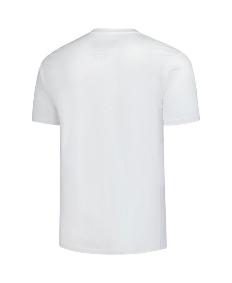 Men's Vince Carter White Toronto Raptors Hardwood Classics Chalked Up T-Shirt