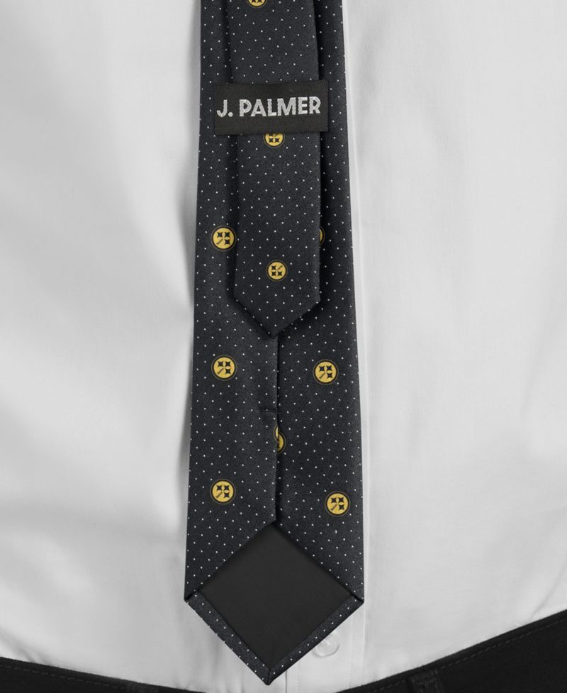 Men's Pittsburgh Steelers Game Day Polka Dot Tie