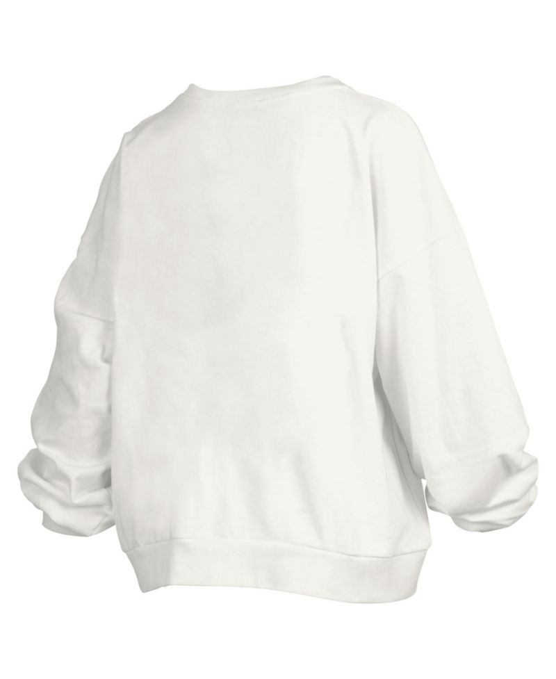 Women's Texas Longhorns Janice Oversized Crewneck Retro Sweatshirt