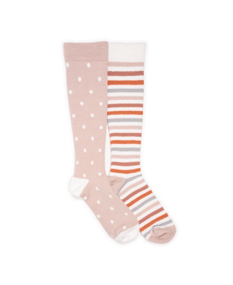 Women's 2 Pack Tall Compression Cozy Sock