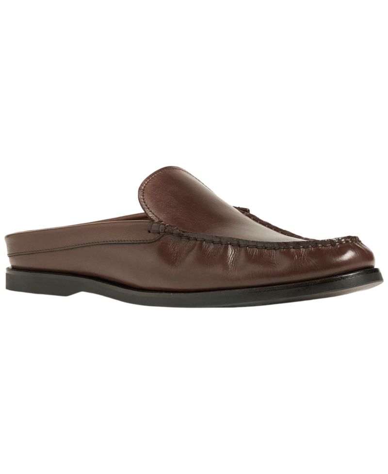 Men's Modena Cushioned Insole Leather Mules