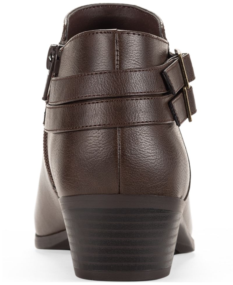 Women's Willaa Belt Block Heel Booties