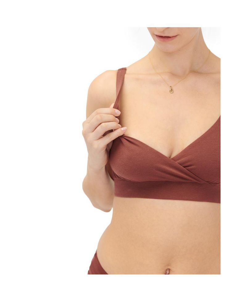 Maternity Dream Feed Nursing Friendly And Sleep Bralette