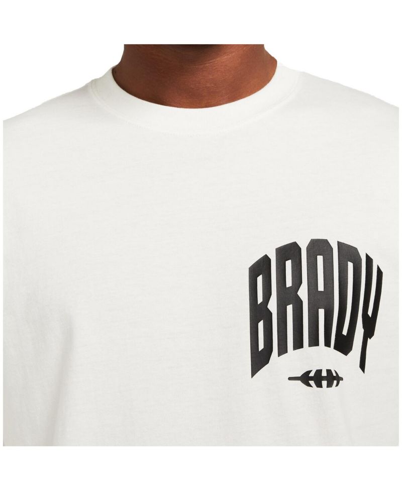 Men's White Varsity Long Sleeve T-shirt