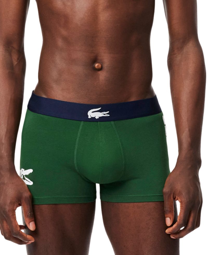 Men's Cotton Stretch Trunks, 3-Pack