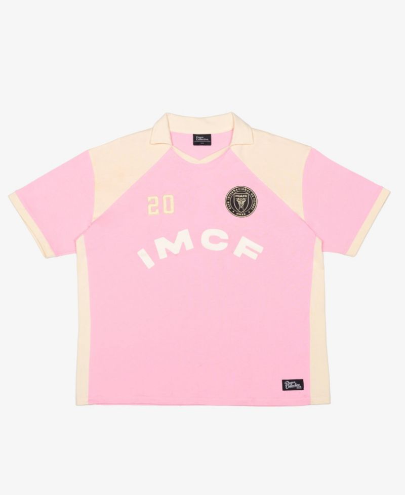 Men's and Women's Pink Inter Miami CF Color Block Fashion Top