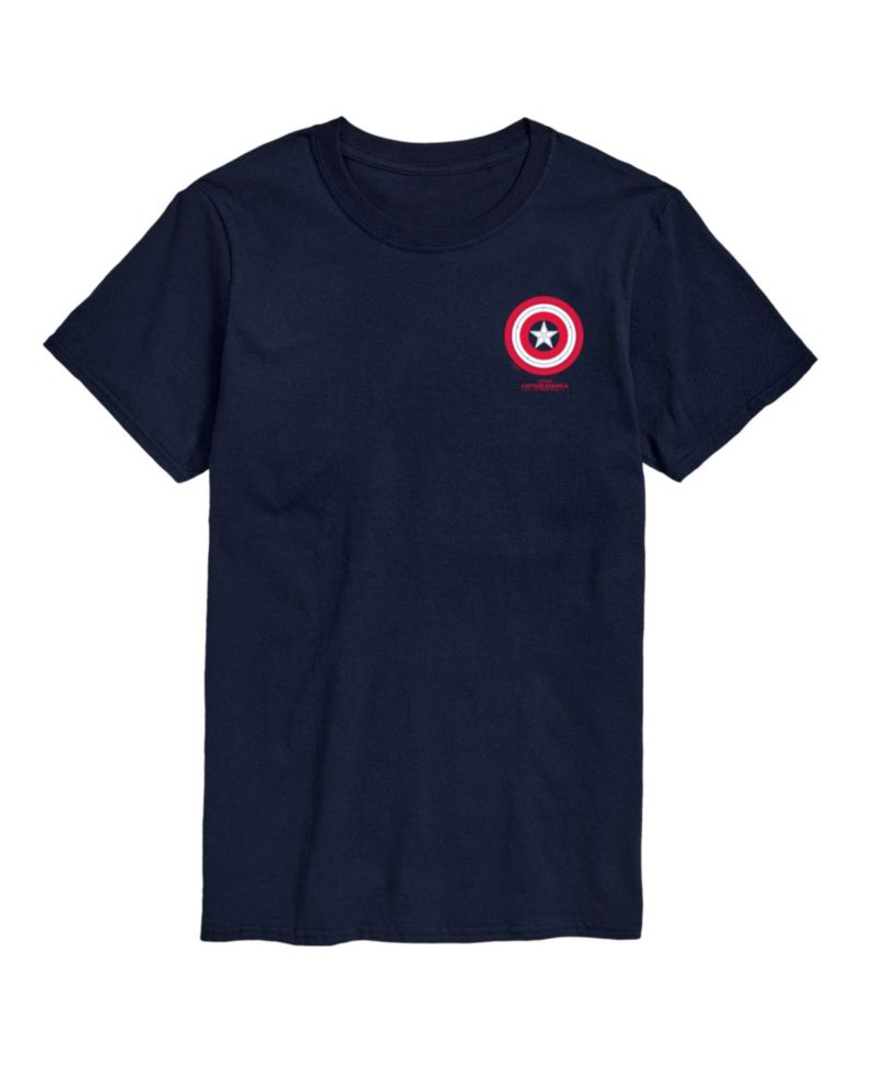 Men's Captain America Brave New World Logo Short Sleeve T-Shirt