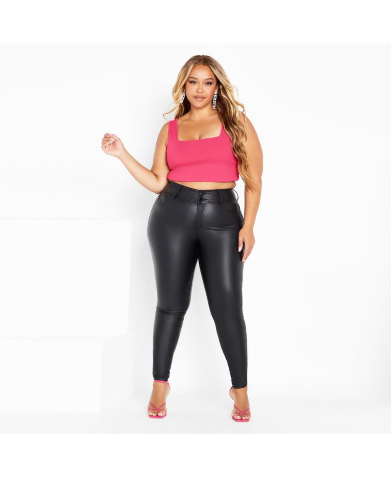 Plus Size Lanie Compact Knit Top