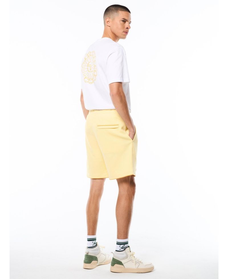 Men's Rilssasto Cabana Cotton Waffle Jacquard Pull-On Shorts, 6" Inseam