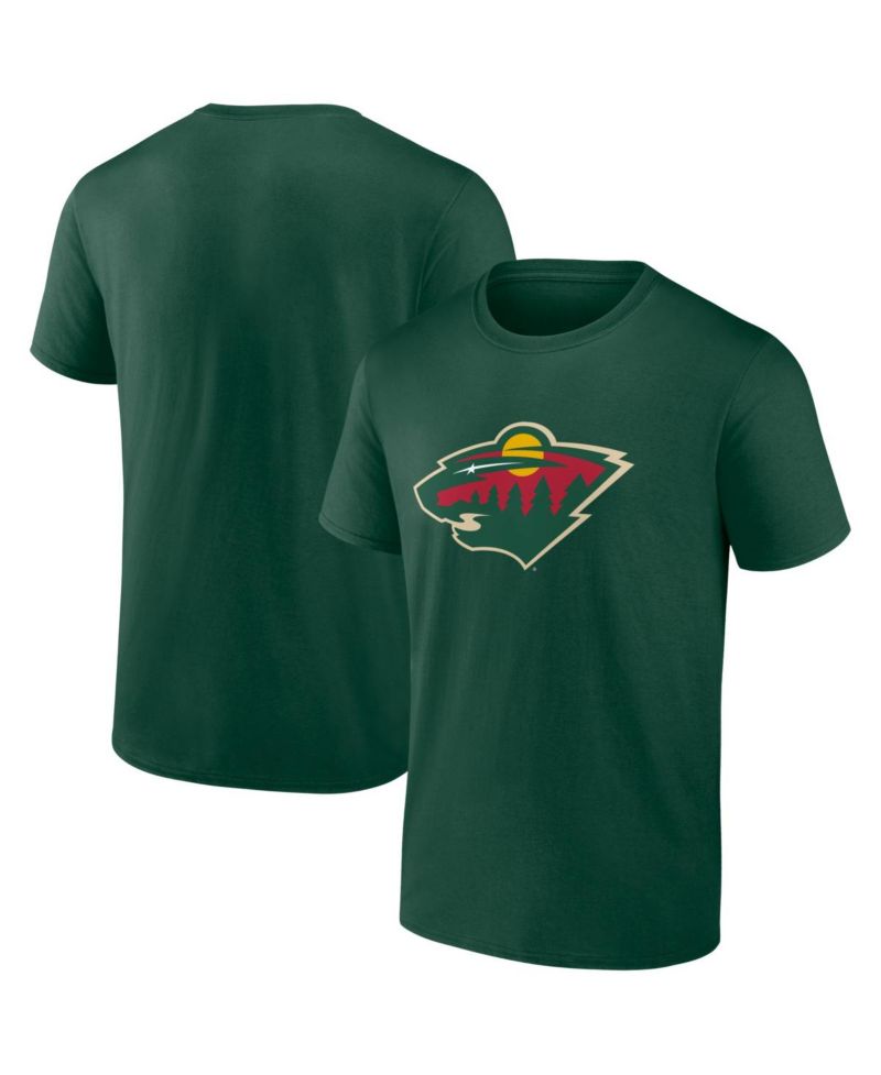 Men's Green Minnesota Wild Essential T-Shirt