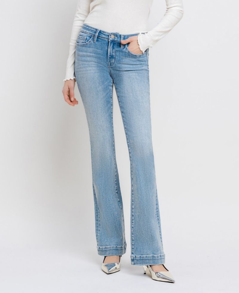 Women's Mid Rise Bootcut Jeans
