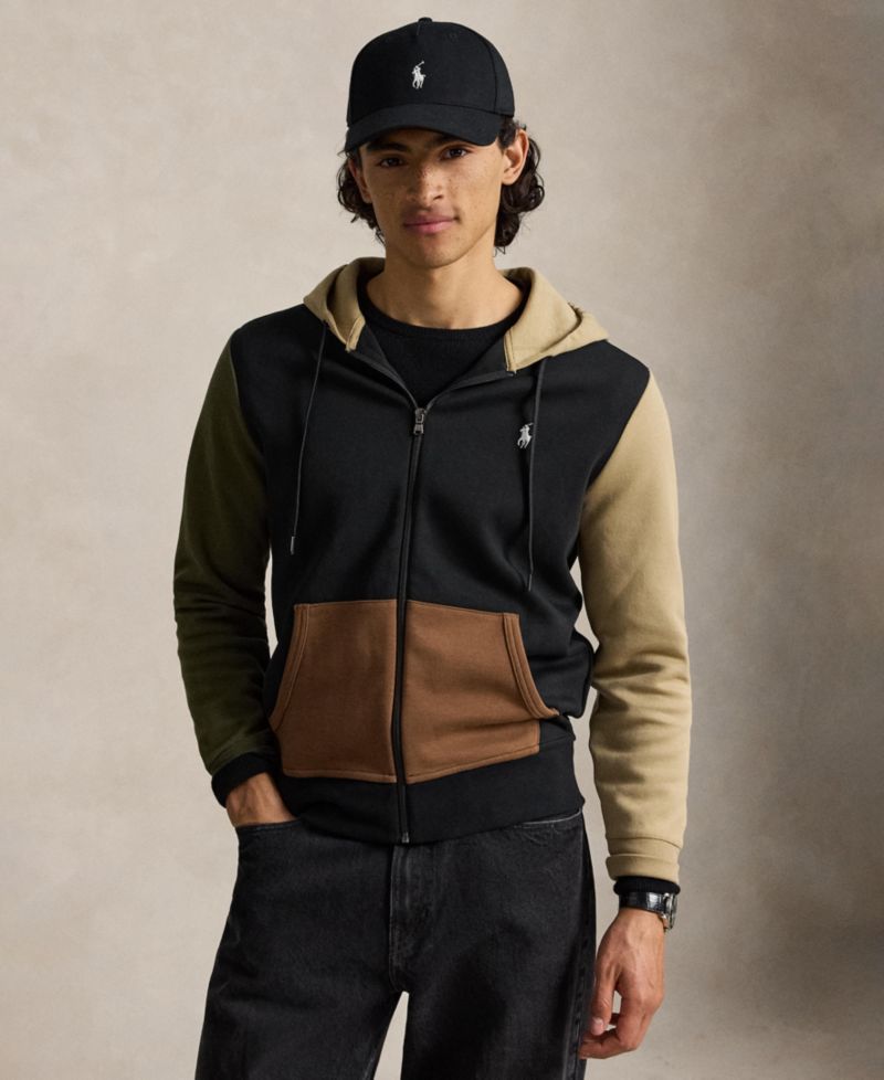 Men's Double-Knit Full-Zip Hoodie