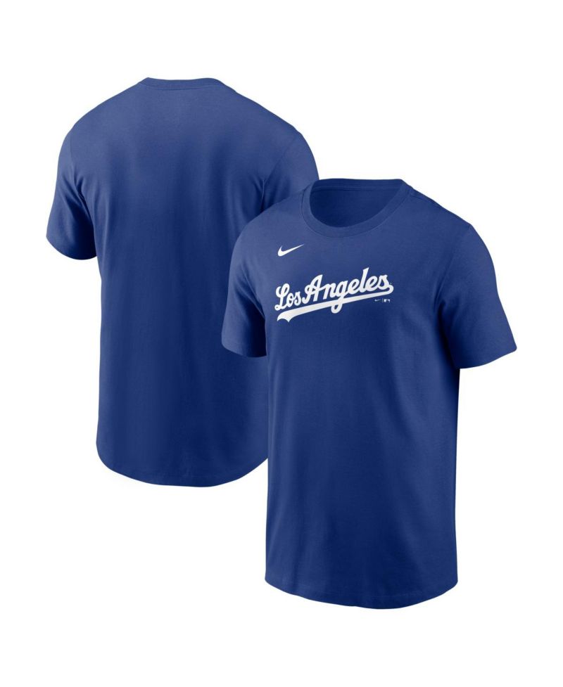 Men's Royal Los Angeles Dodgers Alternate Wordmark T-Shirt