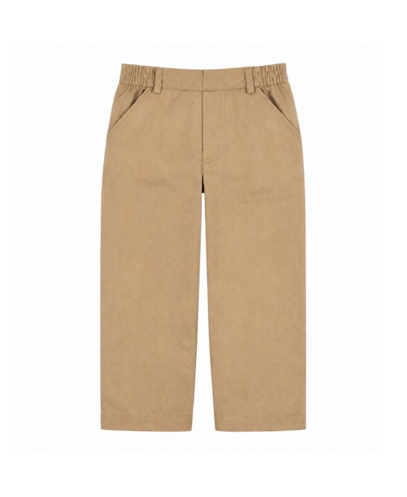 Baby Boy's 12M -24M Twill Fake Fly Pants