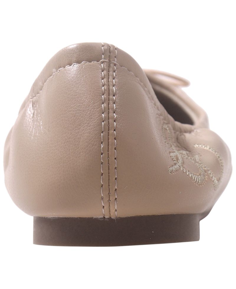 Girls' Felicia Easy-On Bow Ballet Flats
