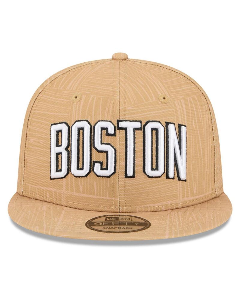 Men's Gold Boston Celtics 2025/26 City Edition Alternate 9FIFTY Snapback Hat