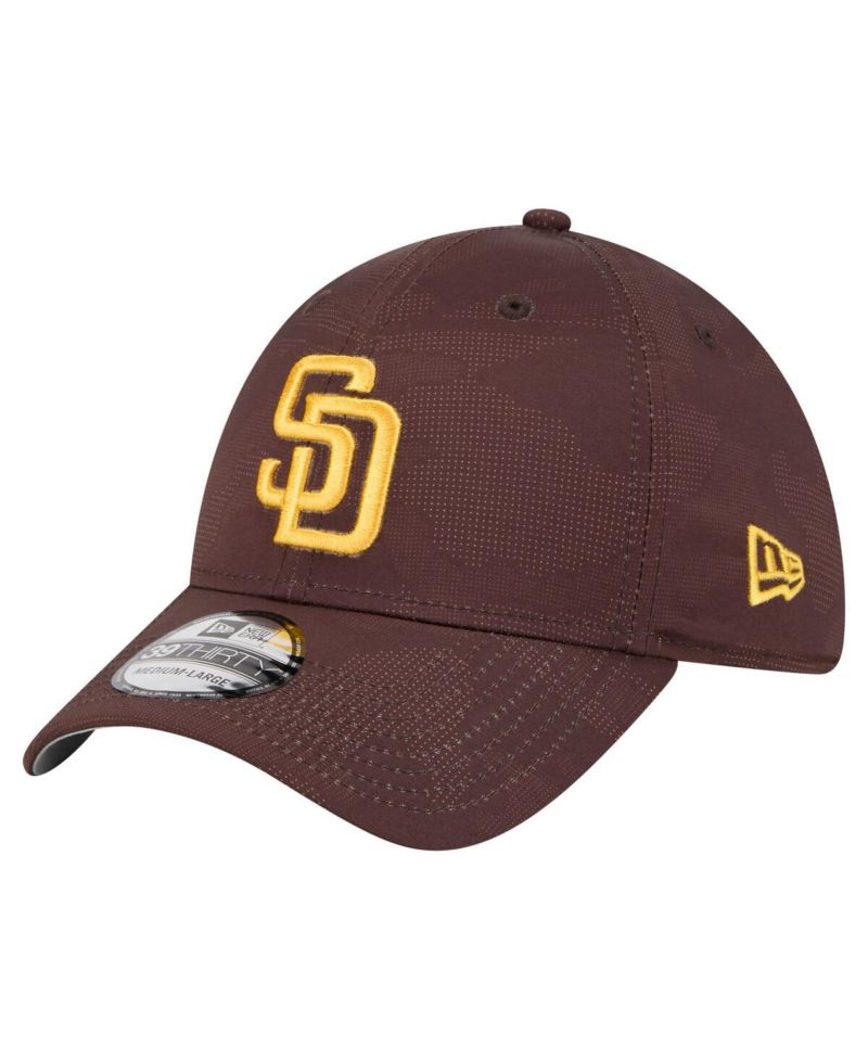 Men's Brown San Diego Padres Tonal Camo 39THIRTY Flex Hat