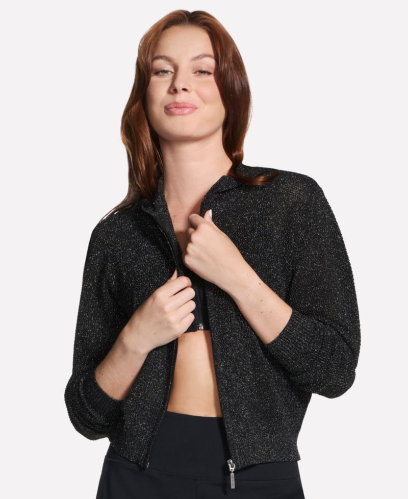 Women's Go Walk Shine Full-Zip Sweater