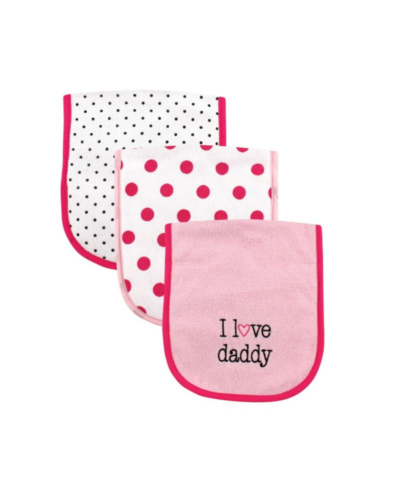 Cotton Burp Cloths with Fiber Filling