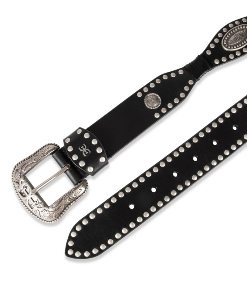 Women's Western Concho Scalloped Belt