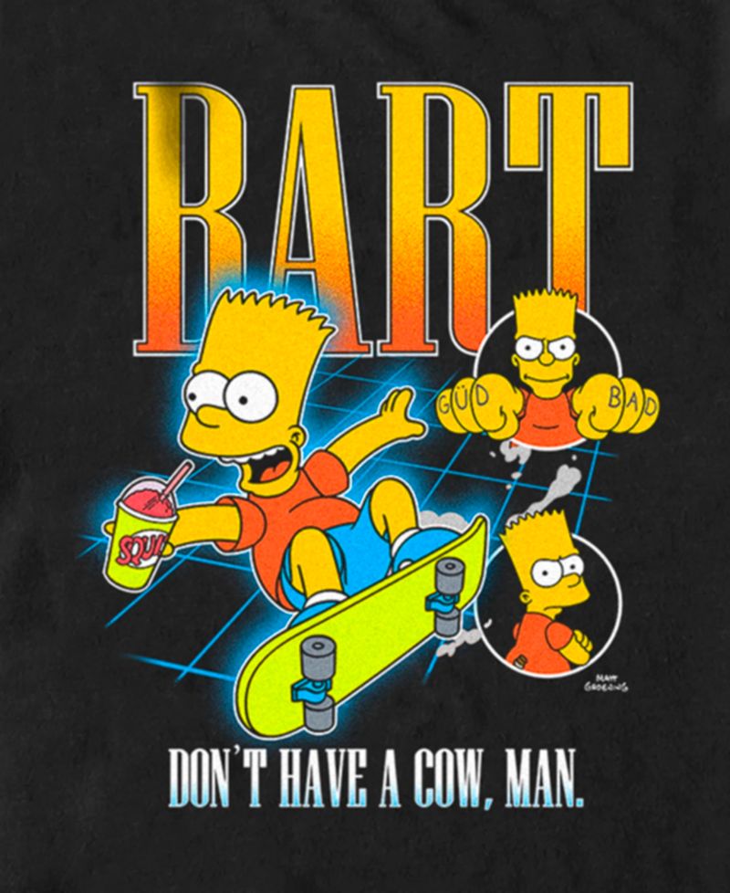 Men's Bart Flying Short Sleeve T-Shirt