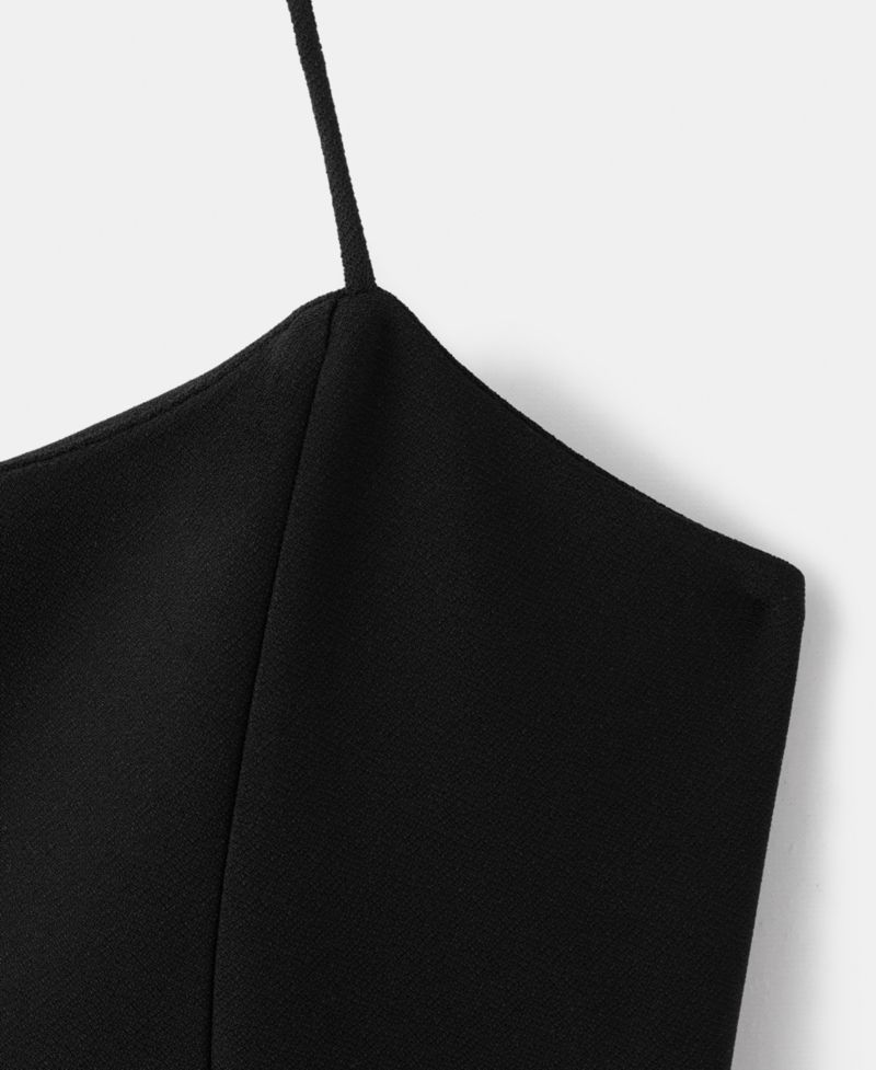 Women's Fitted Halter-Neck Dress