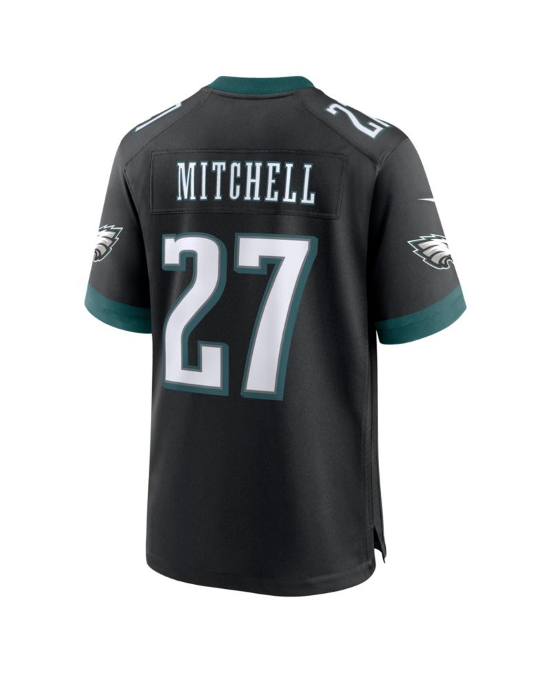 Men's Quinyon Mitchell Black Philadelphia Eagles Alternate Game Jersey