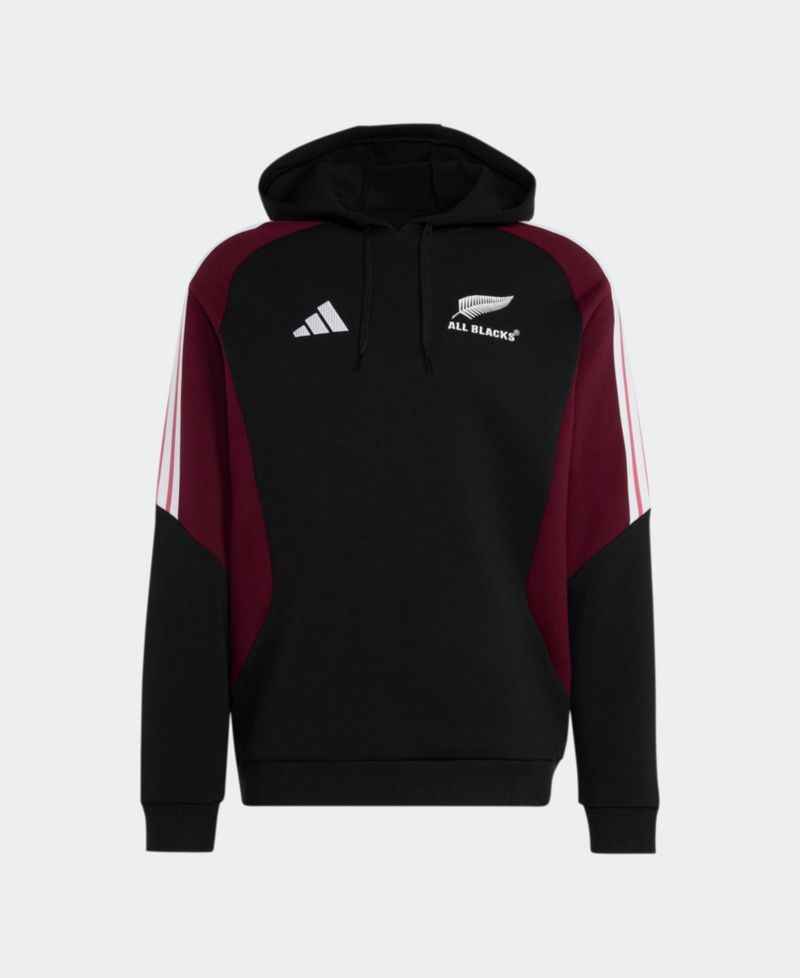Men's Black/Maroon All Blacks Hoodie