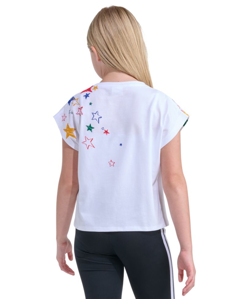 Girls' 8-16 Short-Sleeve Boxy-Fit T-Shirt