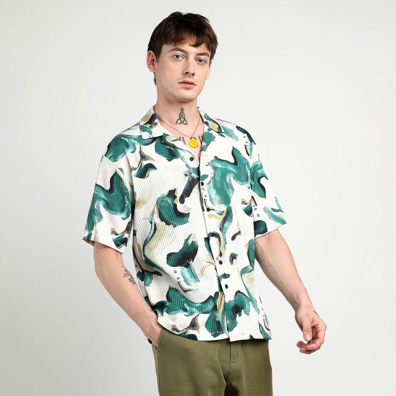 Men's Artistic Block Shirt