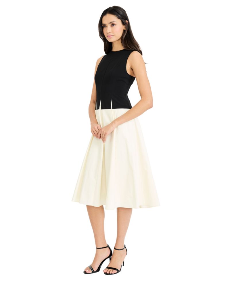 Women's Crew Neck Midi Dress
