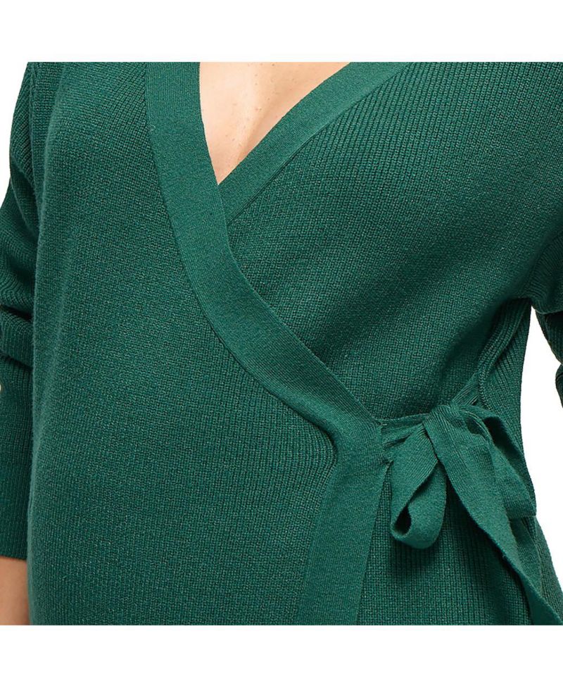 Women's Ingrid + Isabel Ribbed Knit Crossover Nursing Cardigan