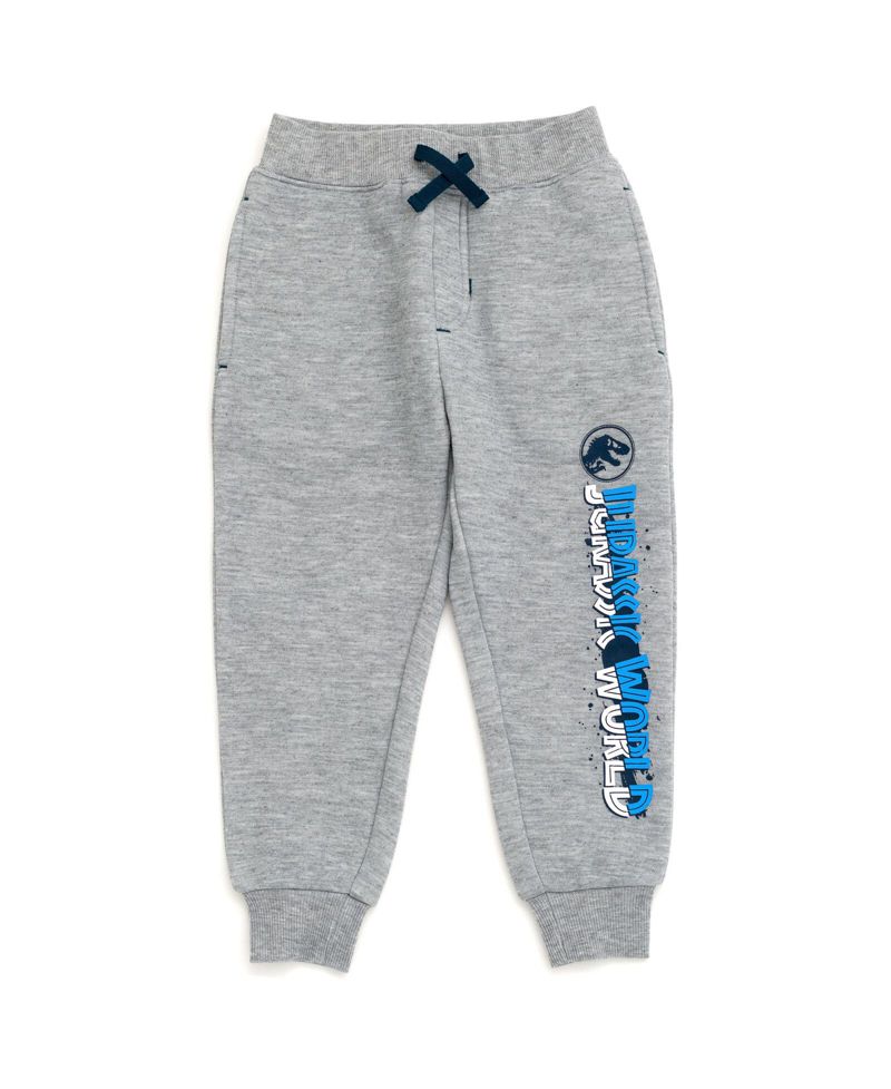 Boy's(6-20)Jurassic World Dinosaur T-Rex Fleece Pullover Hoodie and Pants Outfit Set