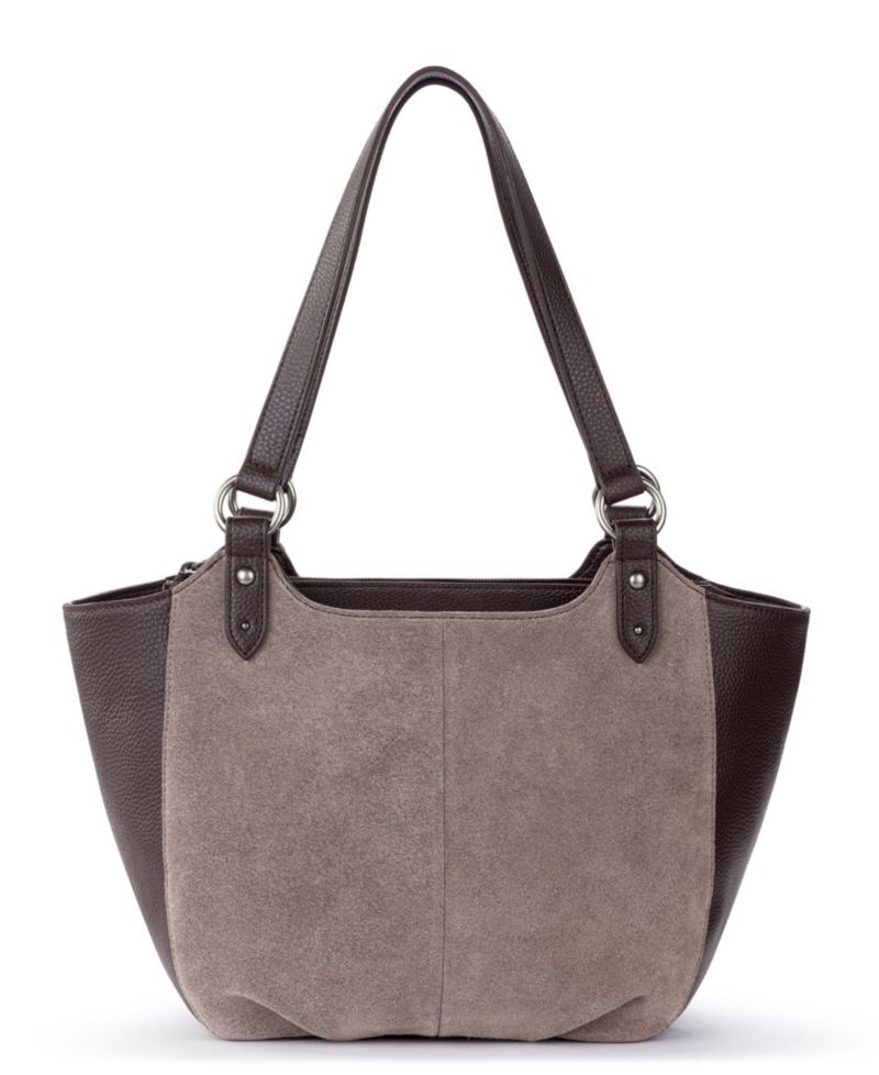 Bolinas Leather Extra-Large Satchel Handbag
