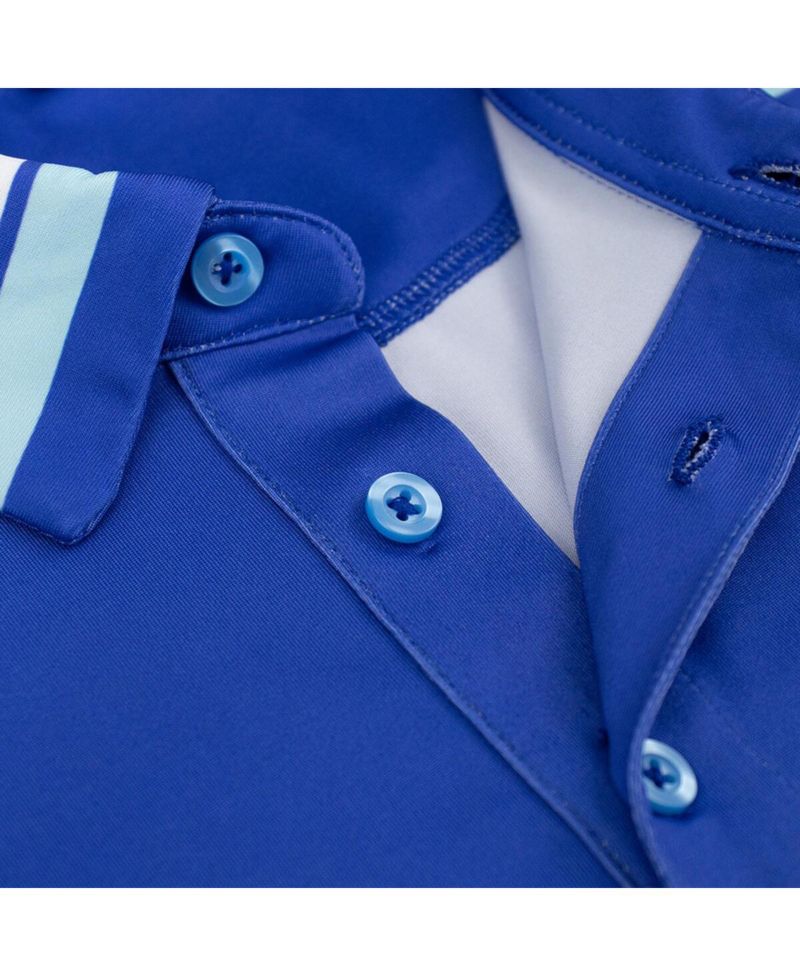 Men's Blue the Beatles Polo