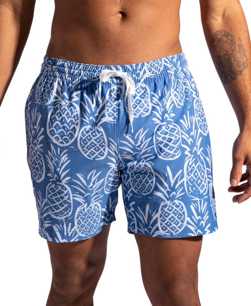 Men's The Thigh-Naples Quick-Dry 5-1/2" Swim Trunks with Boxer Brief Liner