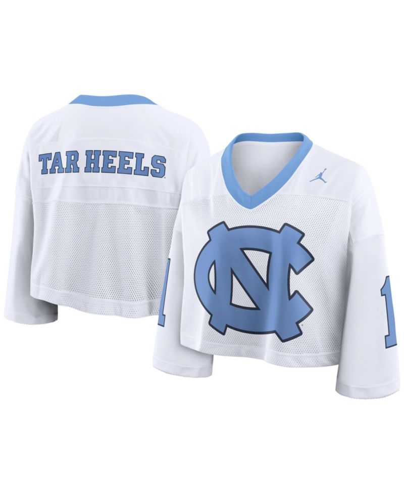 Women's North Carolina Tar Heels V-Neck Cropped Fashion Top