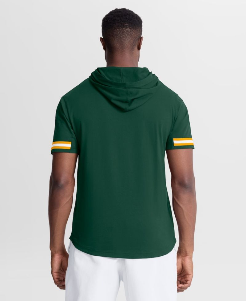Men's Green Bay Packers Optimal Play Short Sleeve Hooded T-Shirt