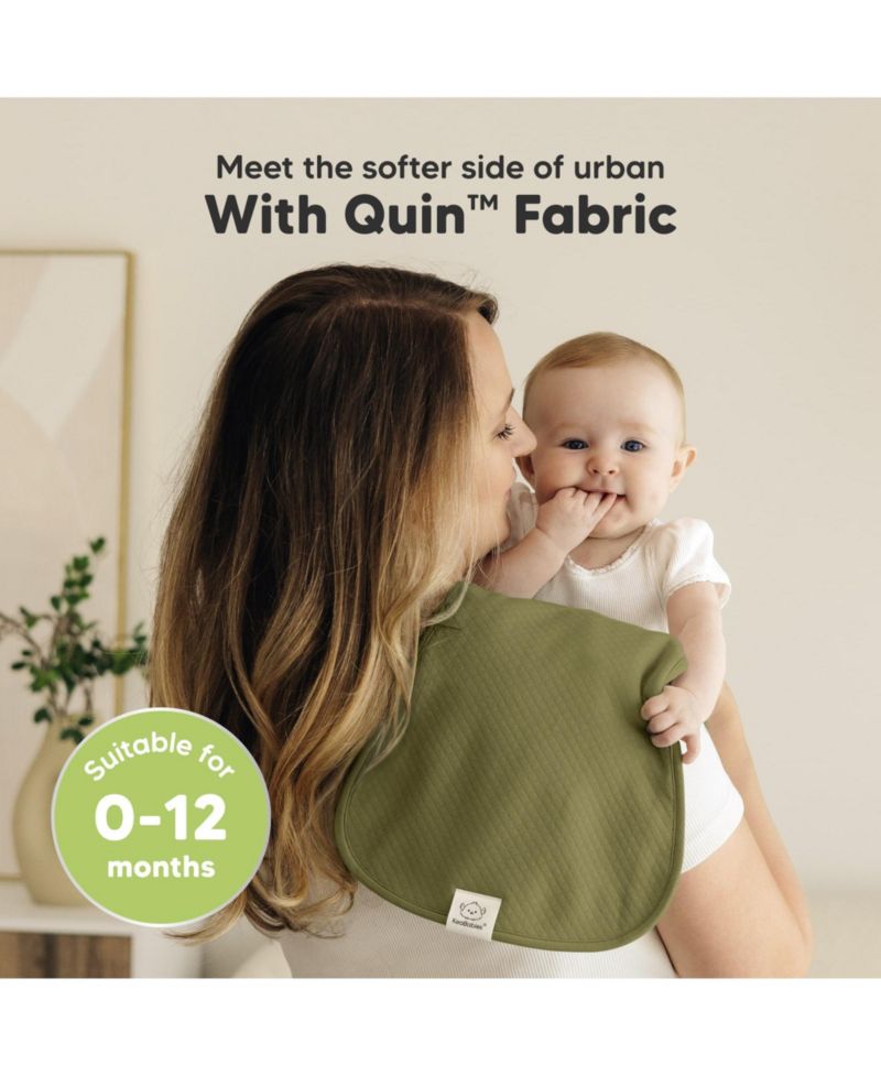 5pk Quin Baby Burp Cloths for Boys, Girls, Large Absorbent Cotton Burping Cloths for Babies, Newborns