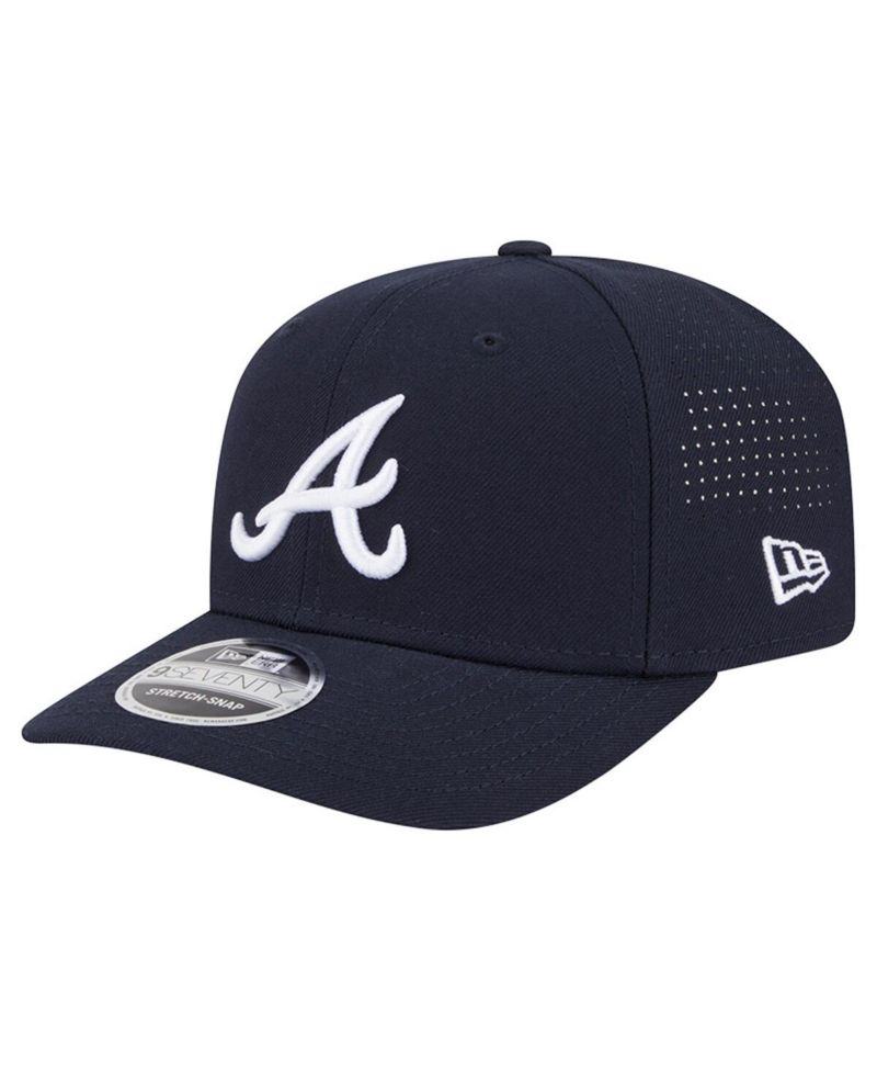 Men's Navy Atlanta Braves Performance 9SEVENTY Adjustable Hat