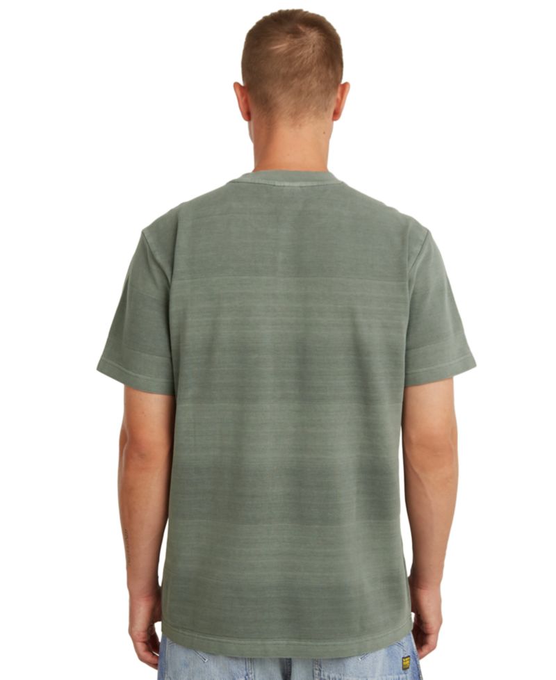 Men's Washed Jacquard T-Shirt