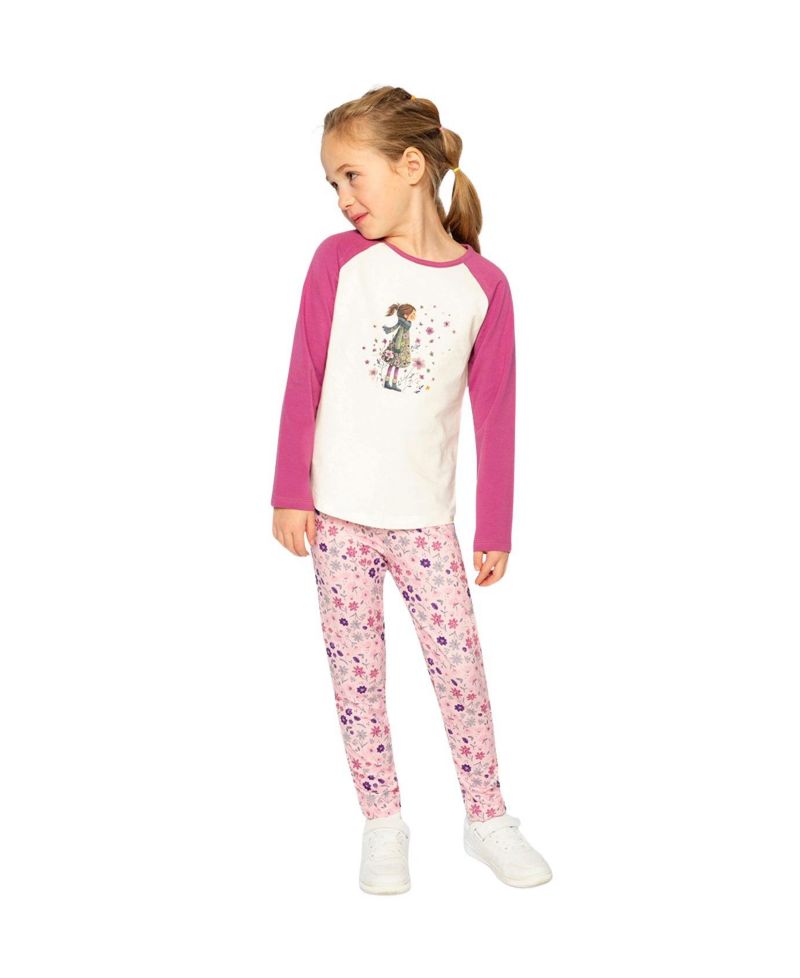 Little and Big Girl's (6-12) Printed Leggings