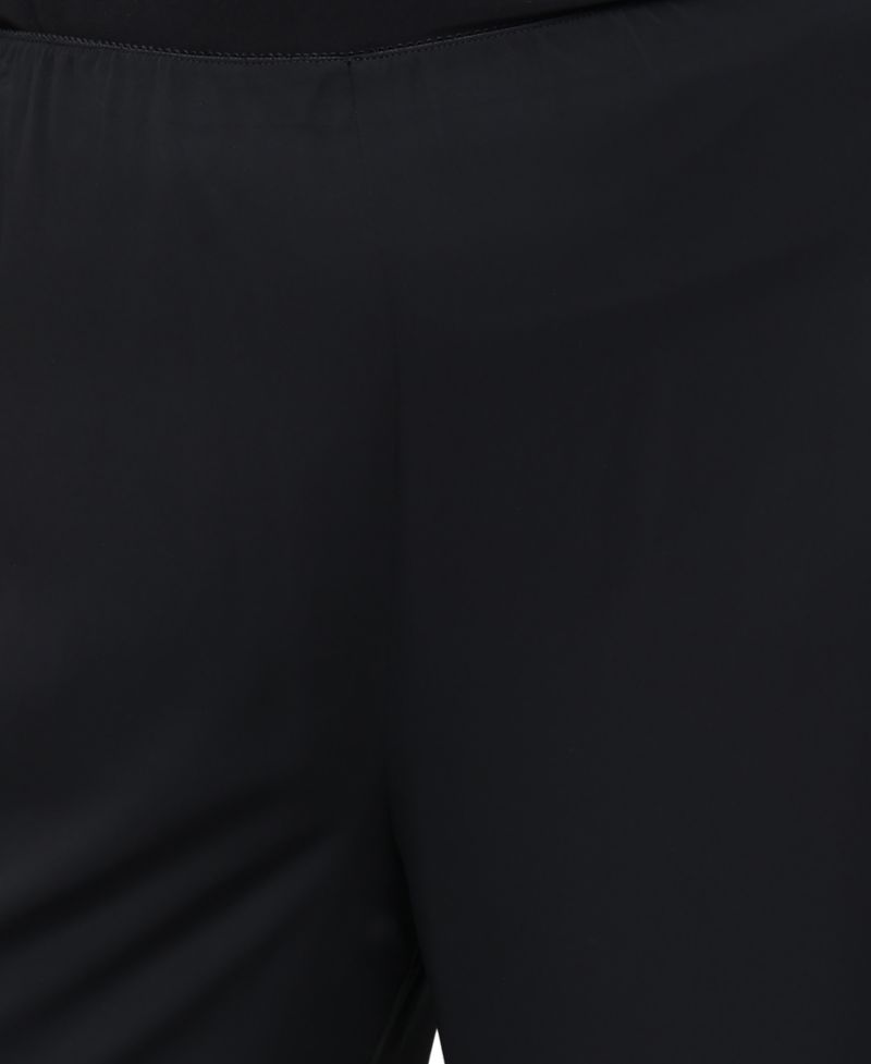 Plus Size Pull-On Chiffon Pants
