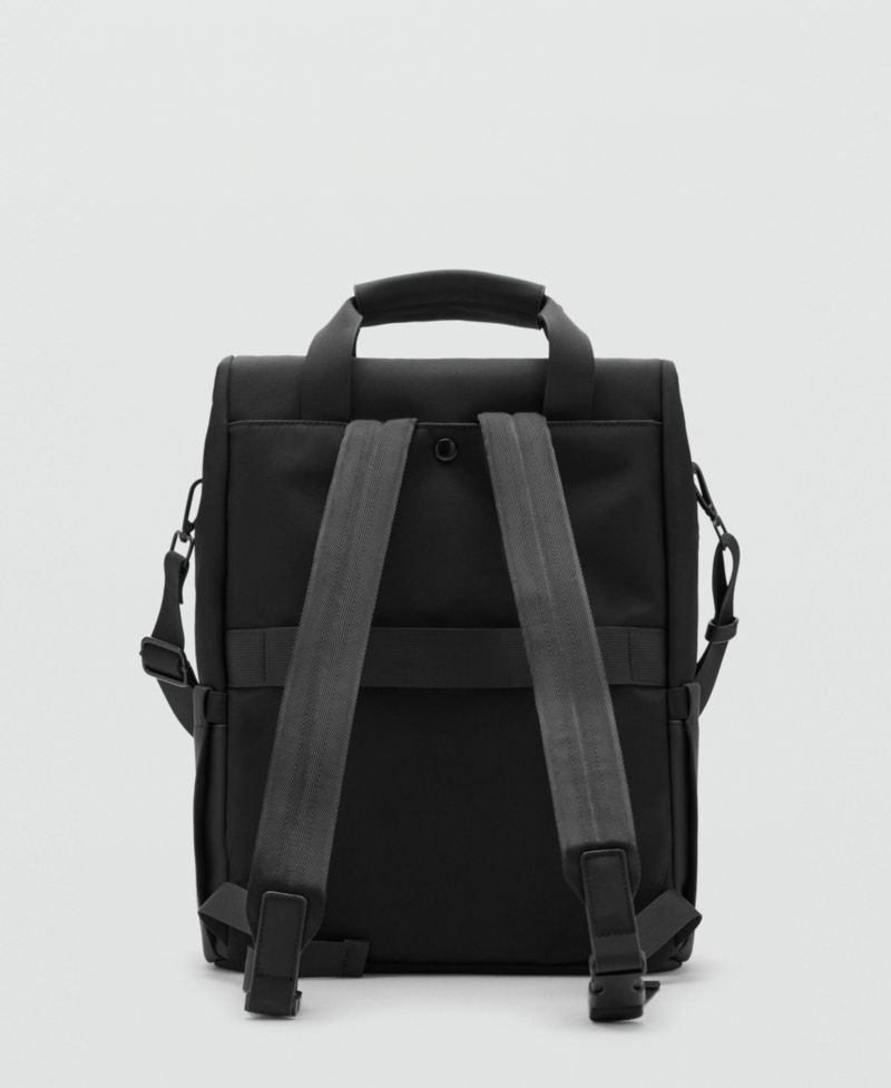 Men's Black Multi-Purpose Backpack