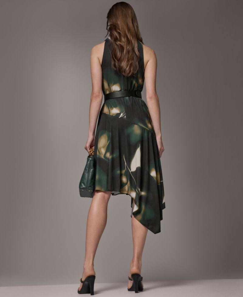 Women's Jersey Print Sleeveless Dress