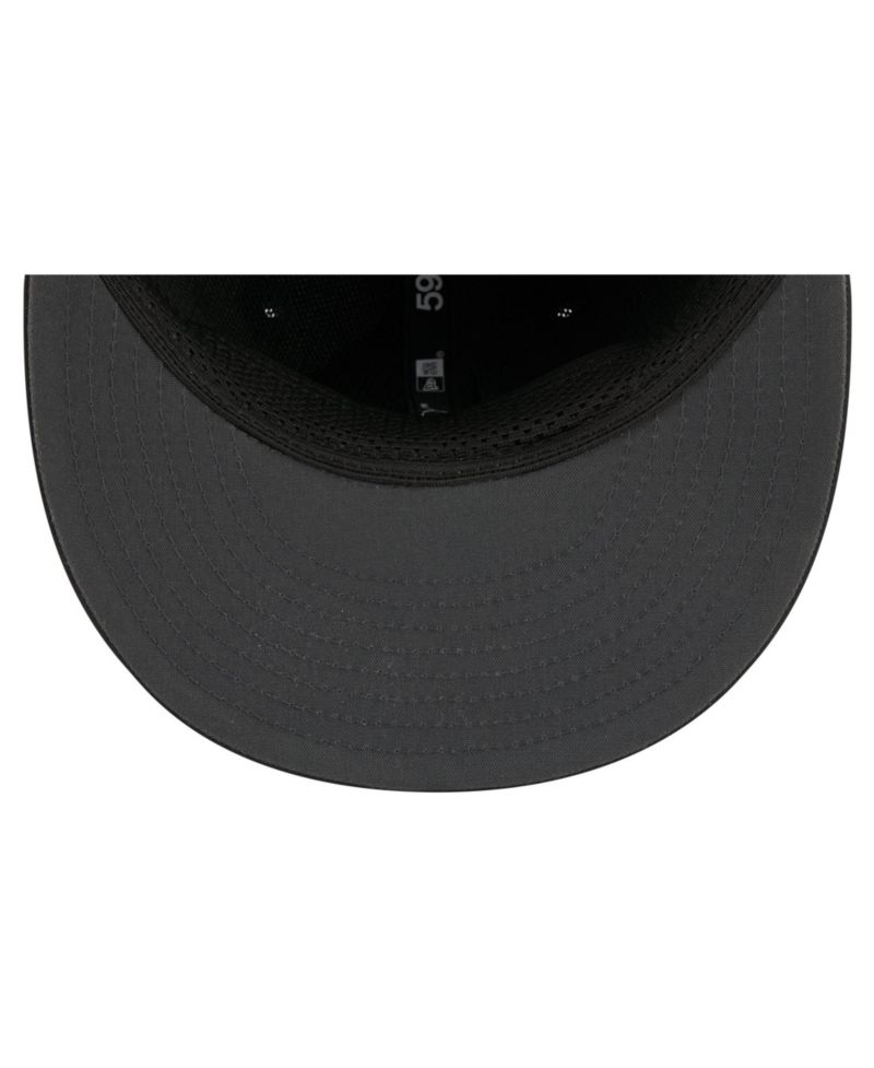 Men's Black Carolina Panthers 2026 Sideline 59FIFTY Fitted Hat