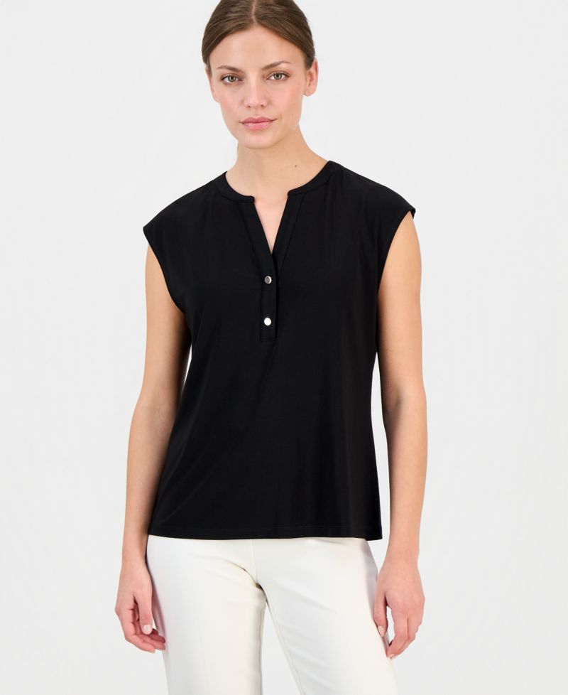 Petite Short-Sleeve Top